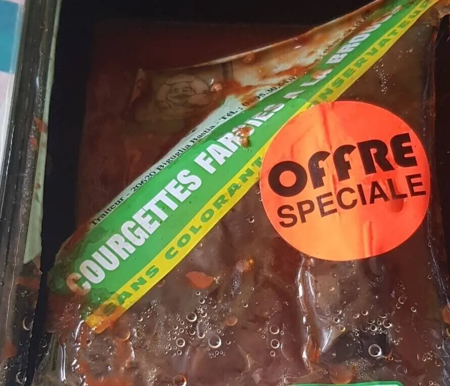Courgettes farcies à la brousse