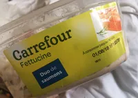 Fettucine duo de saumons