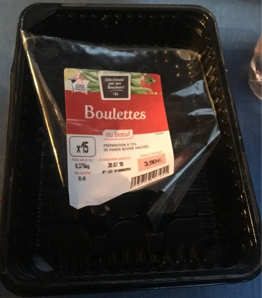 Boulettes au boeuf