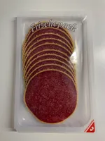 Salami im Käsemantel
