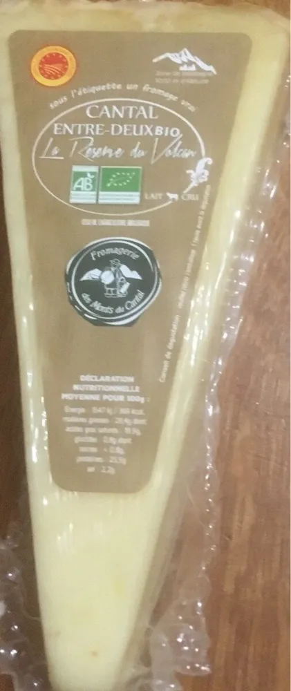 Cantal entre/deux lait cru bio