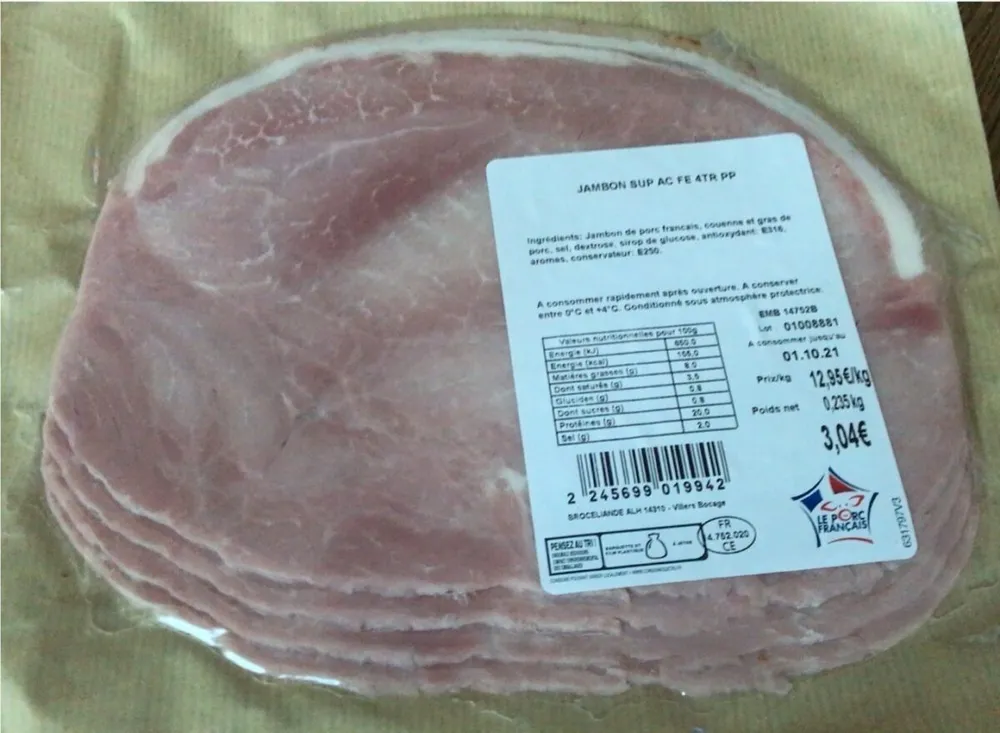 Jambon blanc