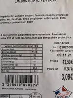 Jambon sup ac