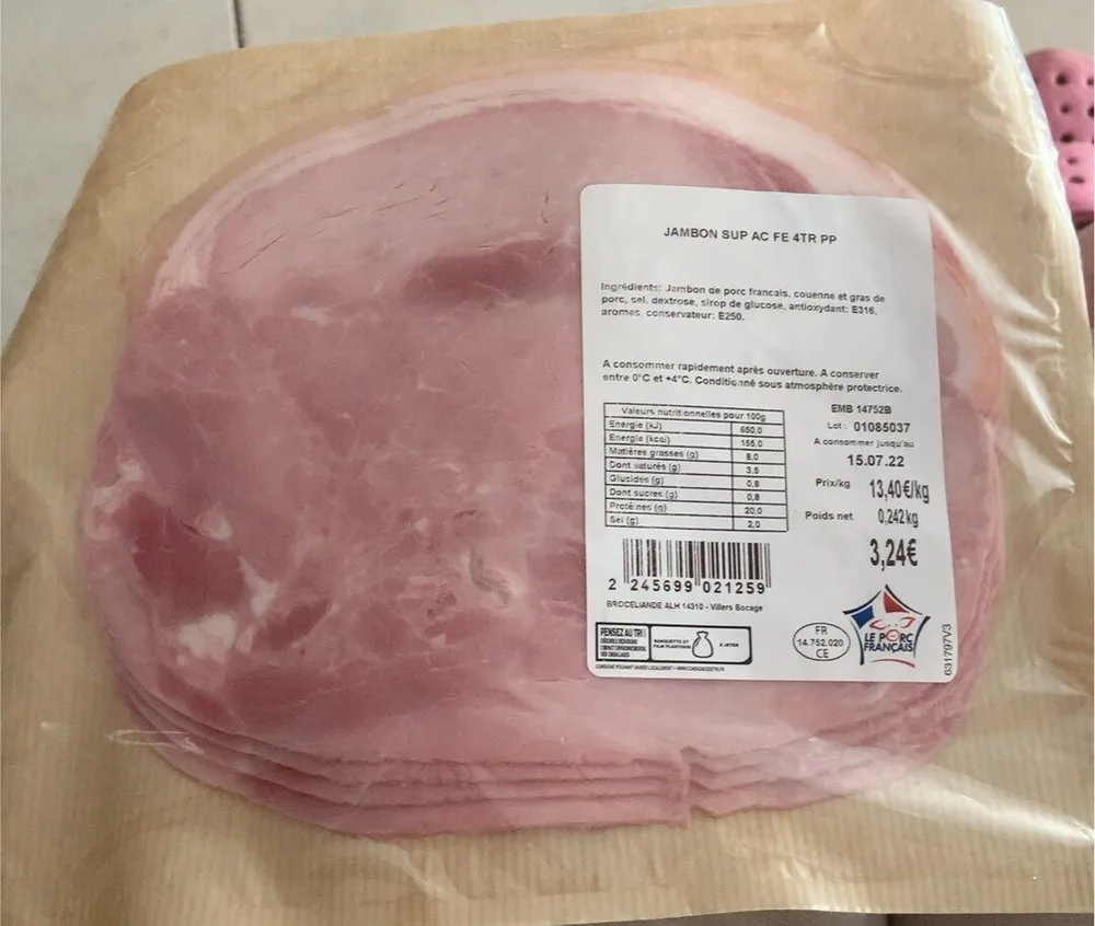 Jambon sup ac