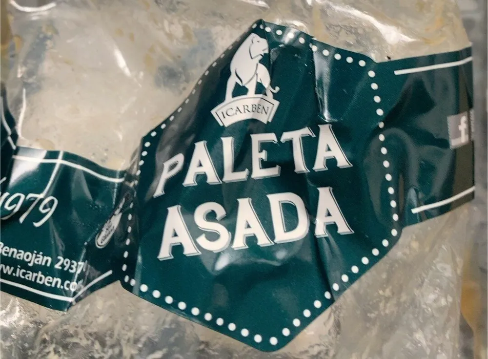Paleta asada