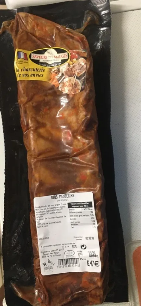Ribs mexicains
