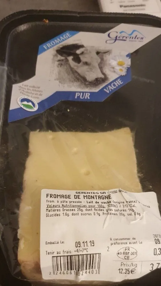 Fromage de montagne