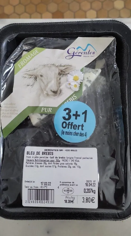 Bleu de brebis
