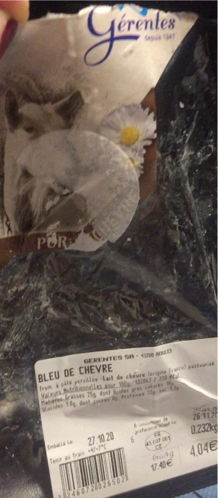Bleu de chevre