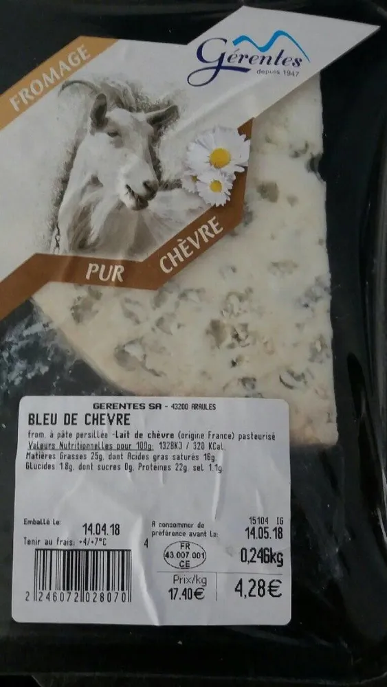 Bleu de chevre