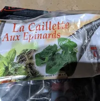 Caillette aux épinards