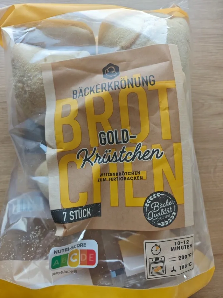 Aufbackbrötchen