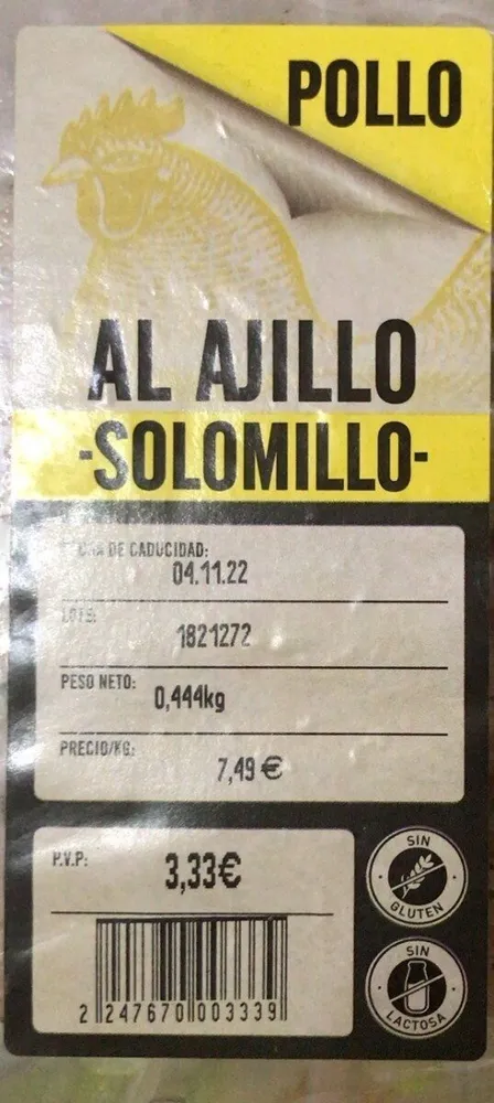 pollo al ajillo
