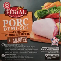 Porc demi-sel fumé