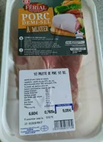 Porc demi sel. Demi  Palette de porc