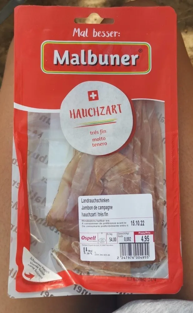 Malbuner Landrauchschinken