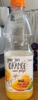 Pur jus ORANGE sans pulpe