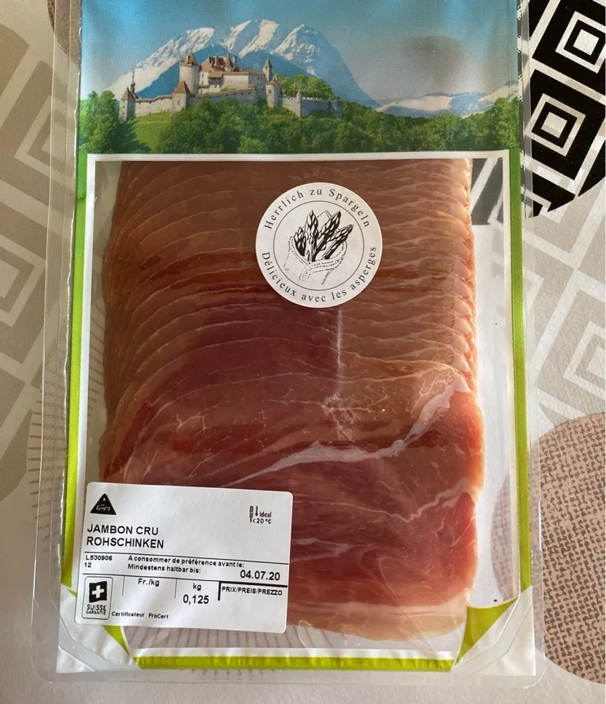 Jambon cru