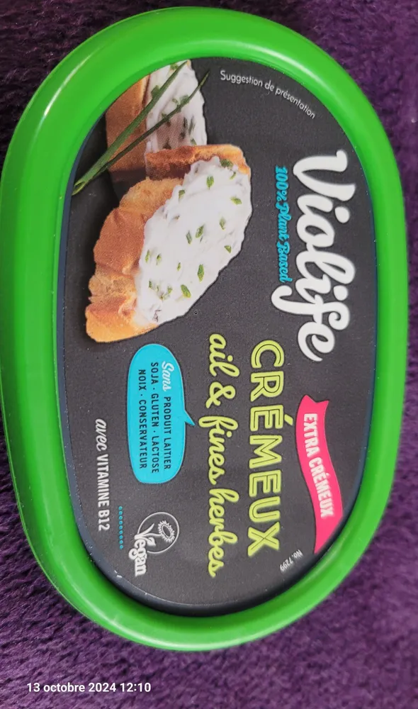 Crémeux  ail et fines herbes