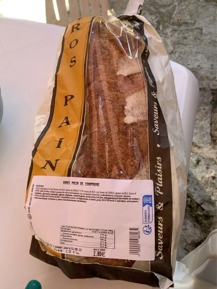 Gros pain de campagne