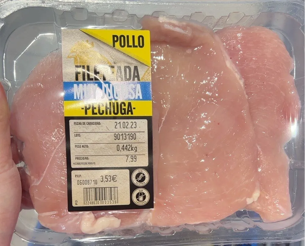 Pollo fileteada muy jogosa