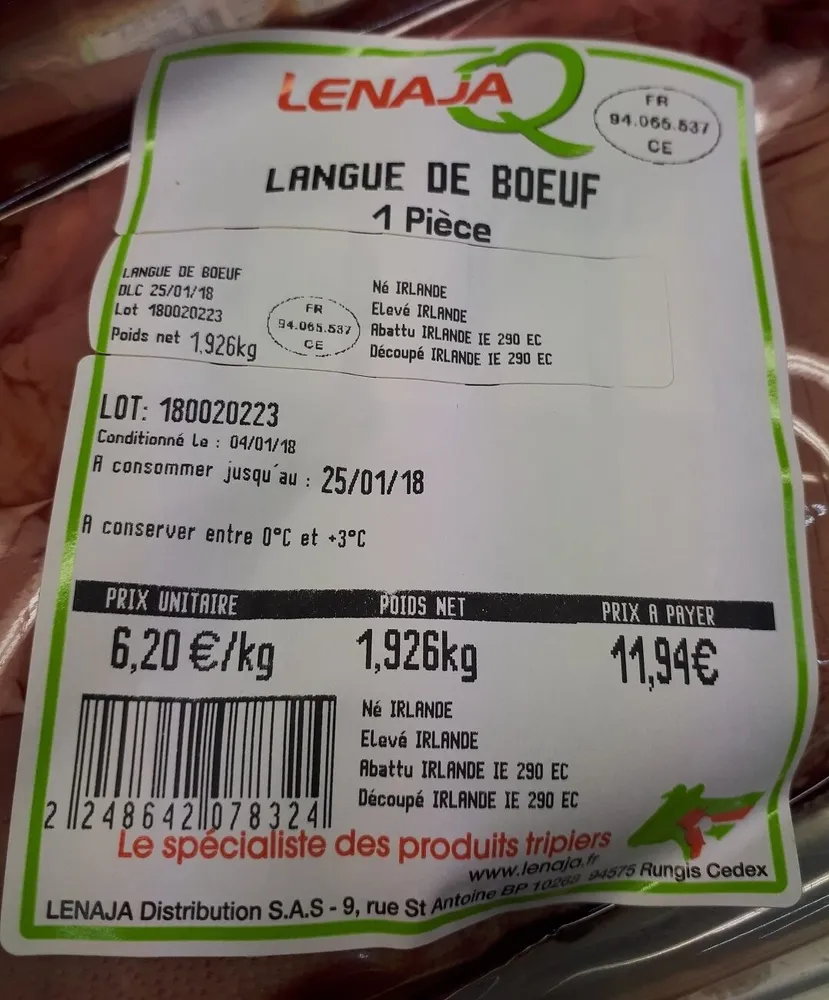 Langue de boeuf