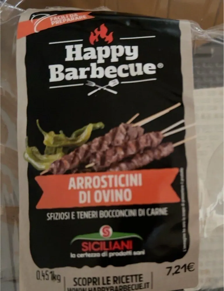 Arrosticini di ovino adulto
