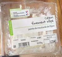 Celeri finement râpé