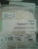 Céleri finement râpé