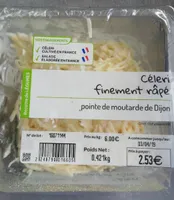 Céleri finement râpé