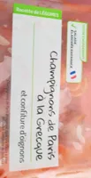 Champignons de Paris à la grecque