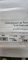 Champignons de Paris à la Grecque et confiture d'oignons