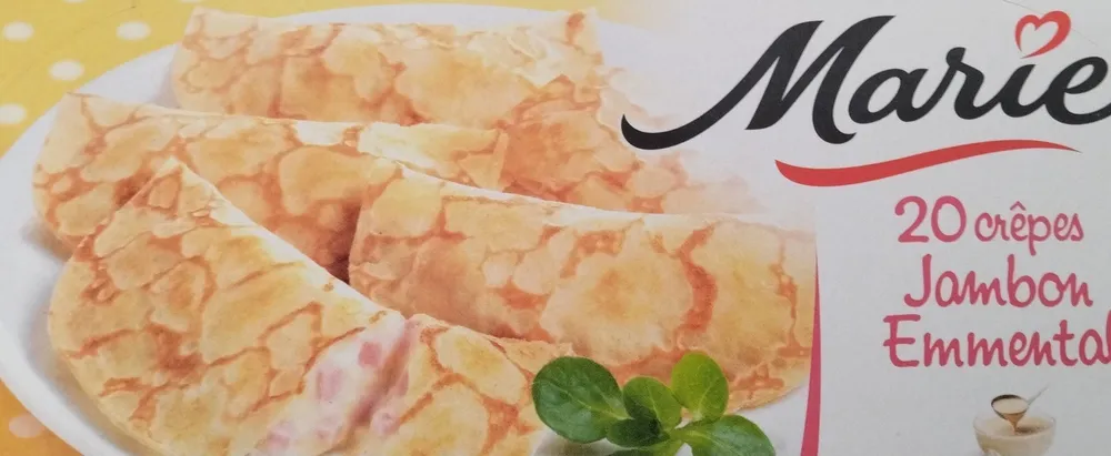 Crêpes jambon emmental x20