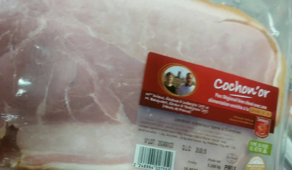 Jambon supérieur fumé