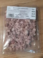 Dés de jambon supérieur blanc