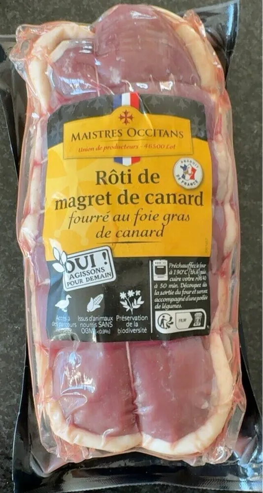 Roti ee magret de canard
