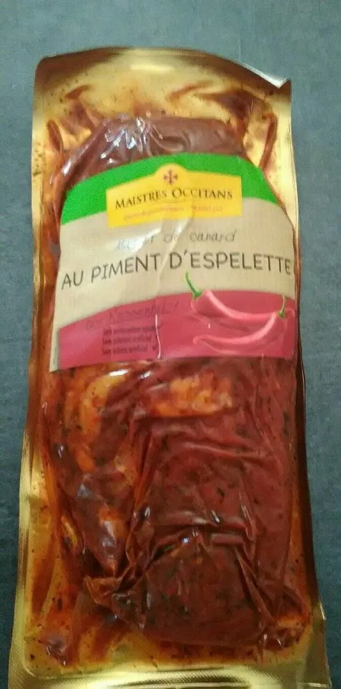 Magret de canard au piment d'espelette
