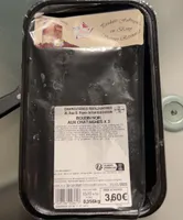 Boudin noir aux chataignes