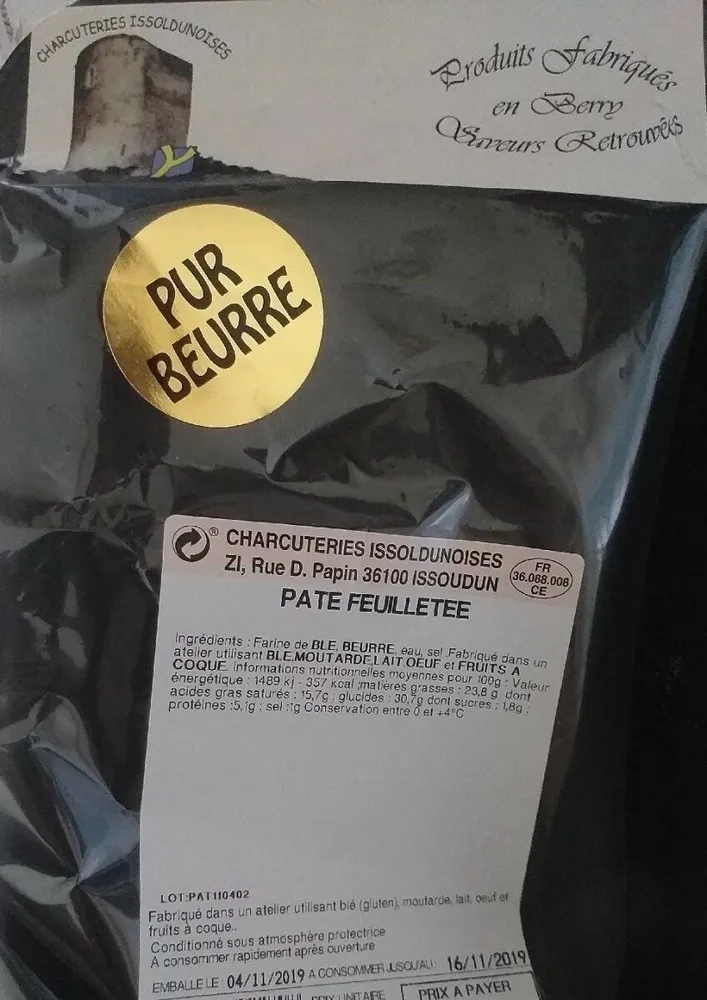 Pâte feuilletée