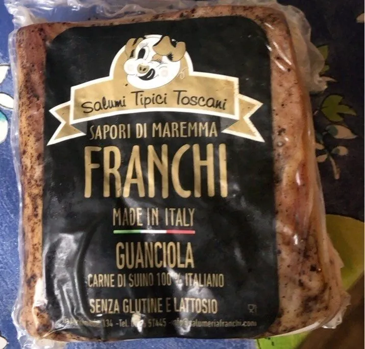 Guanciola nostrale sottovuoto
