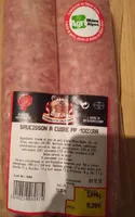 Saucisson à cuire PP 100% RA