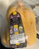 Corn fed Free range whole uk chicken