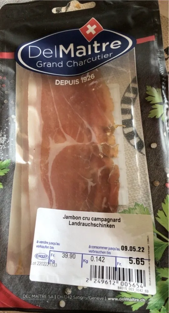 Jambon cru campagnard
