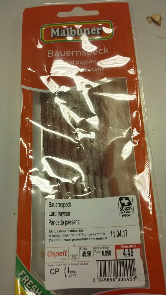 Lard paysan