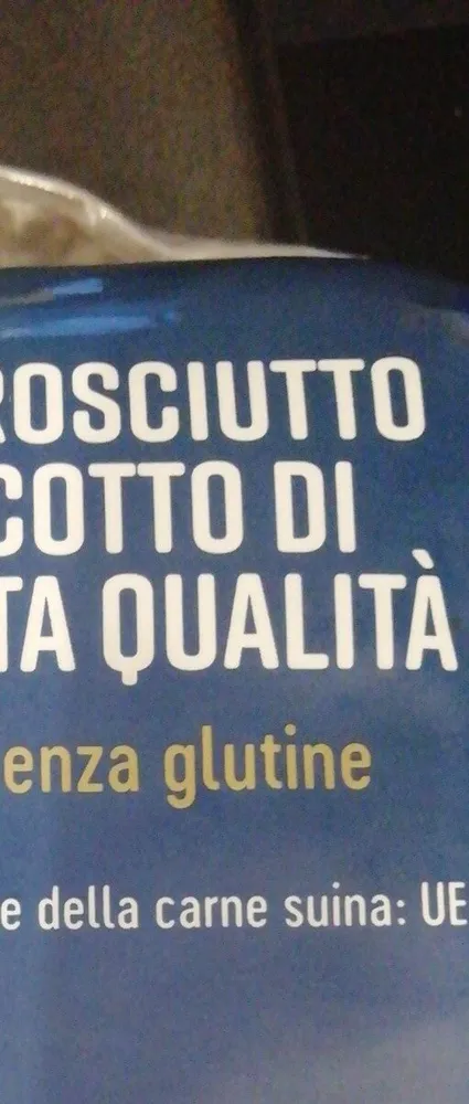 Prosciutto cotto alta qualita
