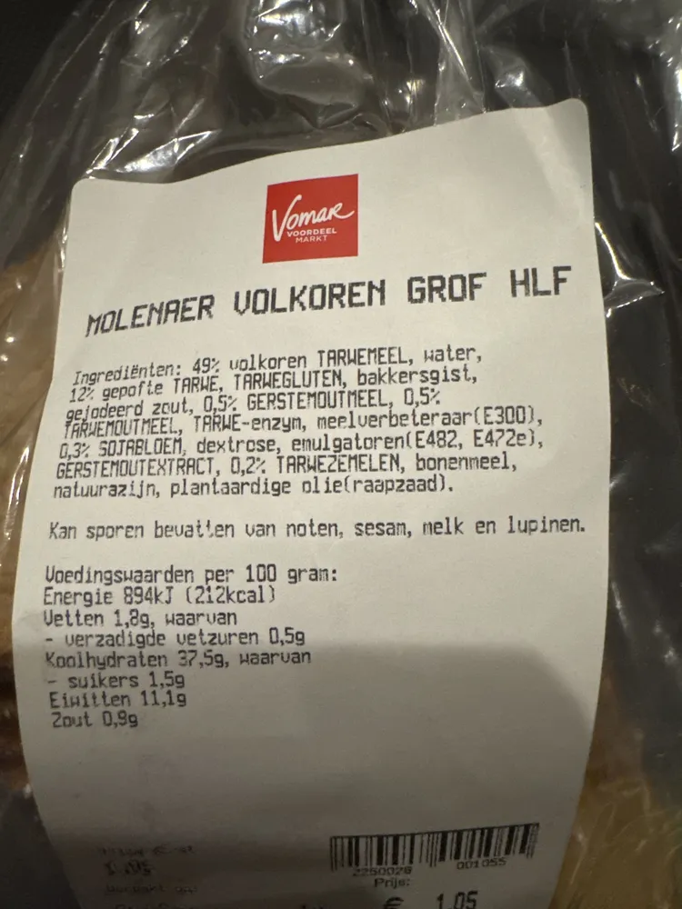 Molenaer volkoren grof
