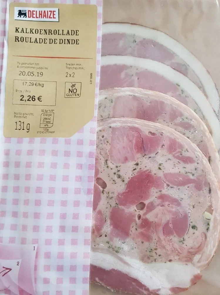Roulade de dinde et de porc au persil