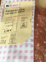 Salami de dinde