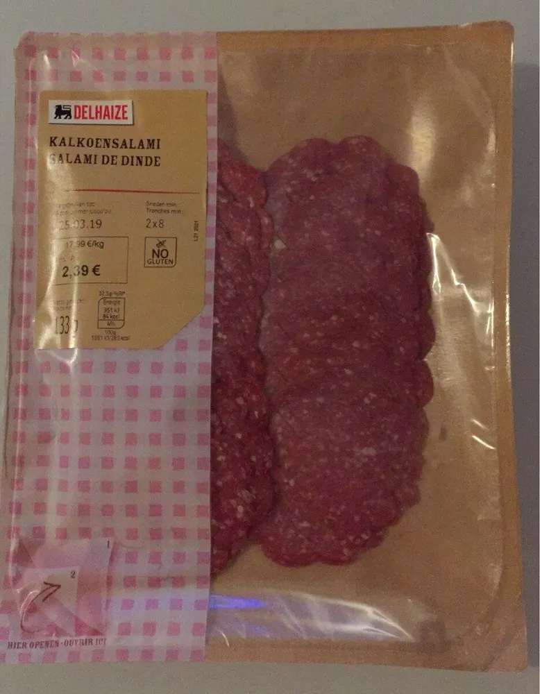 Salami de dinde