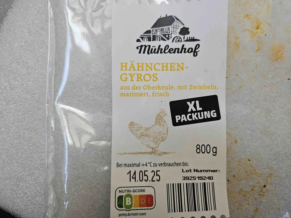 Hähnchengyros